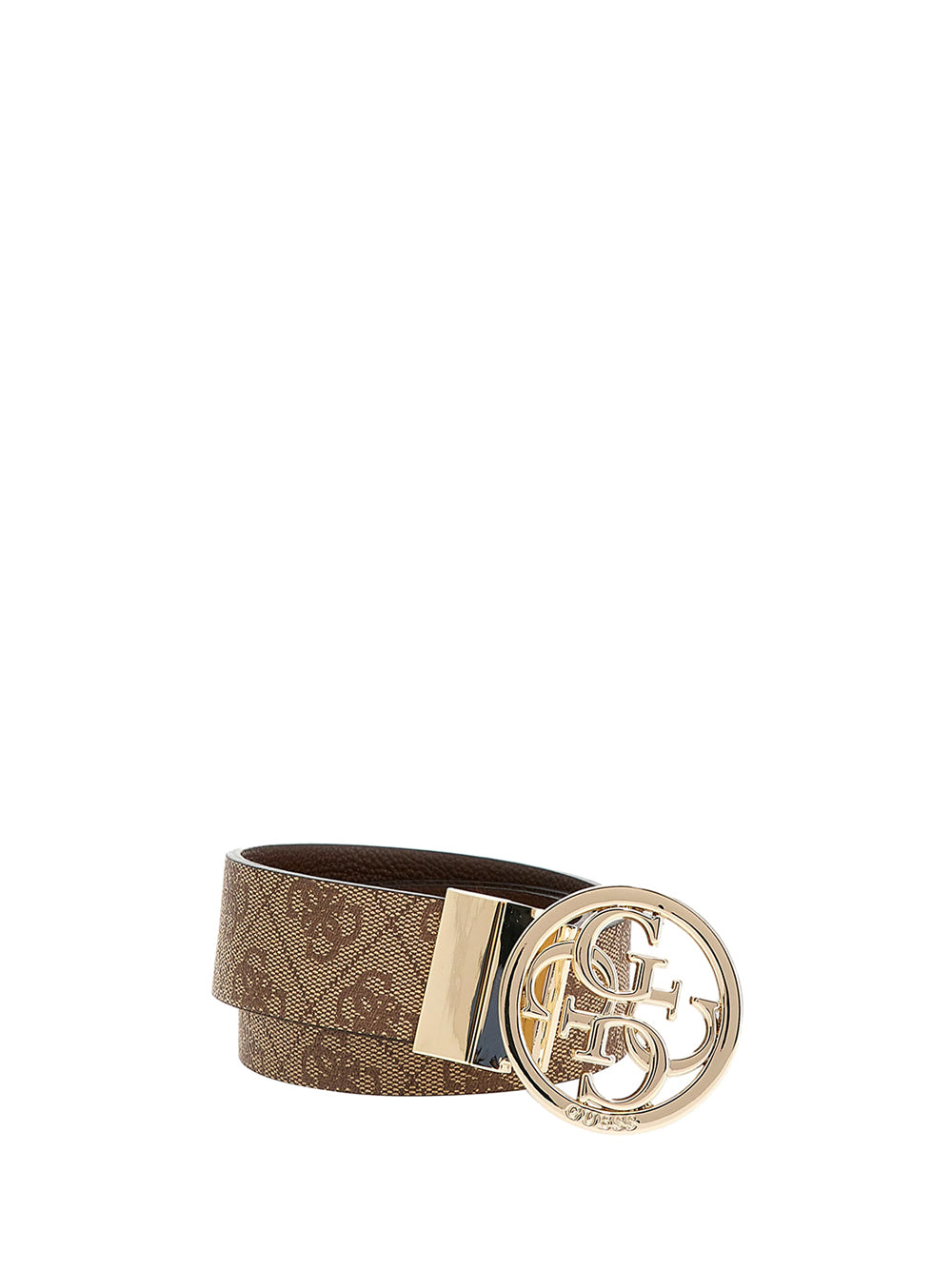 GUESS 2 USCITA Guess Cintura Donna Latte Logo - Beige Latte Logo