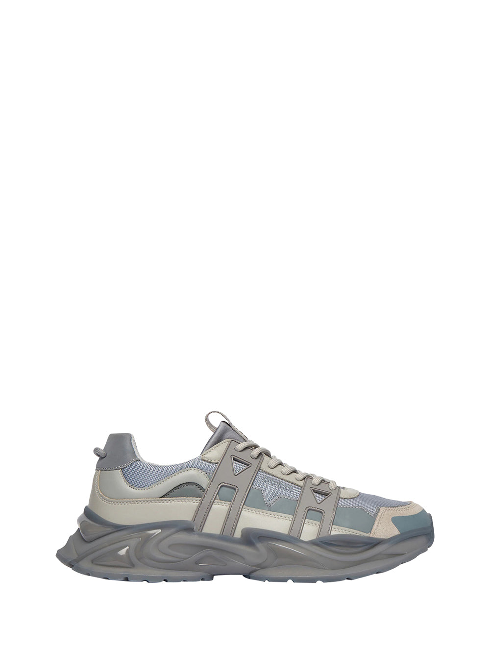 GUESS 2 USCITA Sneaker Guess Belluno Misto Pelle - Grigio Grigio