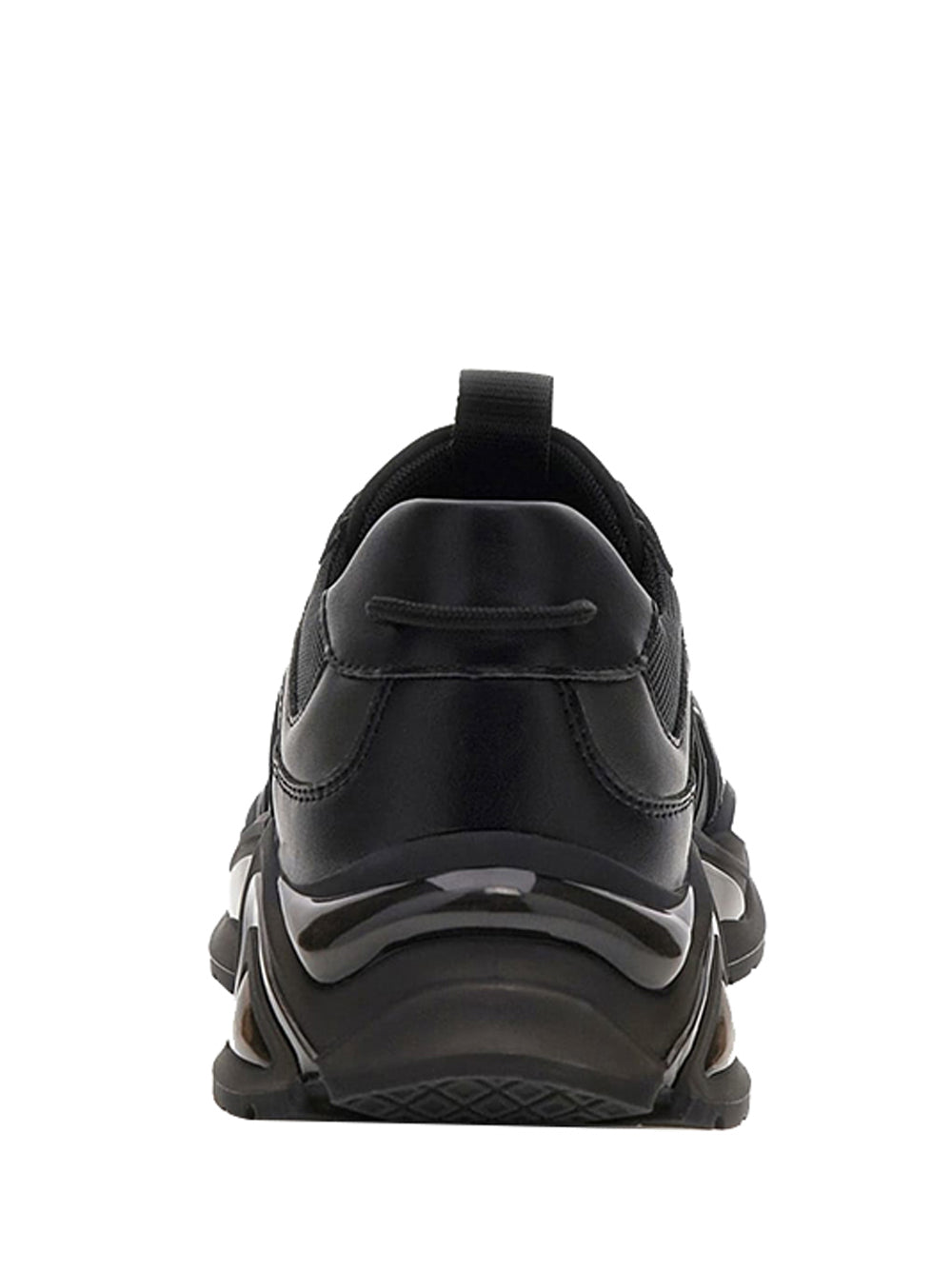 GUESS 2 USCITA Sneaker Guess Belluno Misto Pelle - Nero BLACK