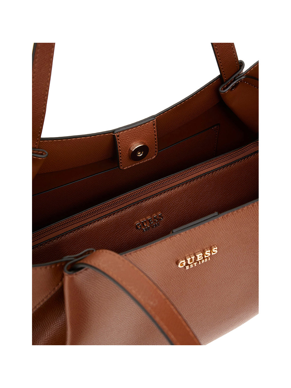GUESS 2 USCITA Guess Shopper Donna Cognac - Marrone Cognac