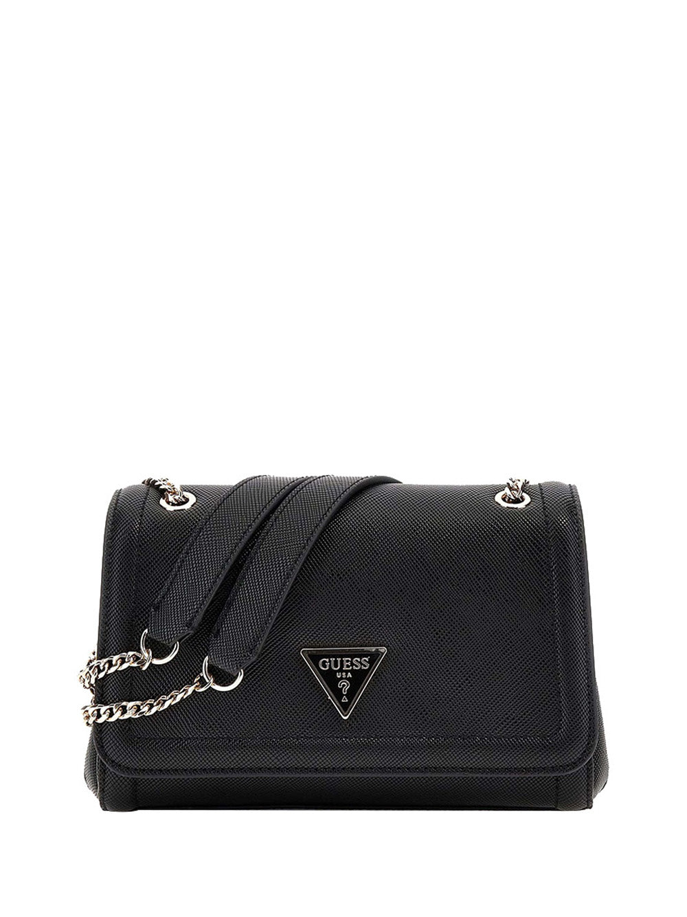 GUESS 2 USCITA Borsa a Tracolla Guess Noelle Ii Cnvrtble Xbody Flap - Nero BLACK