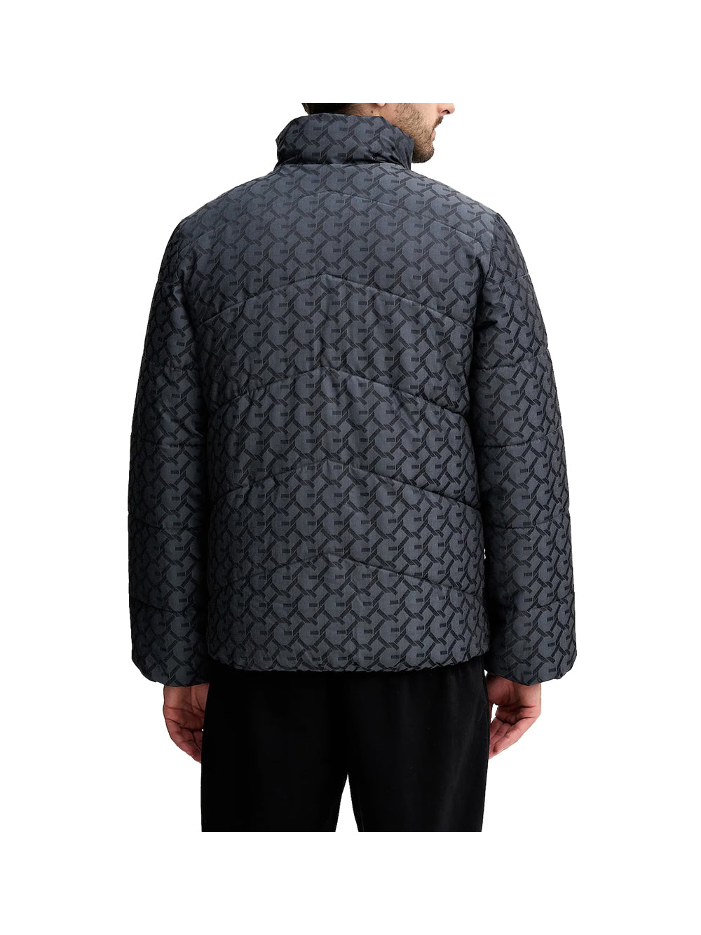 GUESS 2 USCITA Giubbotto Guess Chain Puffa Jacket - Blu Blu