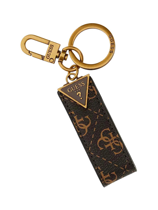 GUESS 2 USCITA Guess Portachiave Uomo BrowN-Ochre - Marrone Brown-Ochre