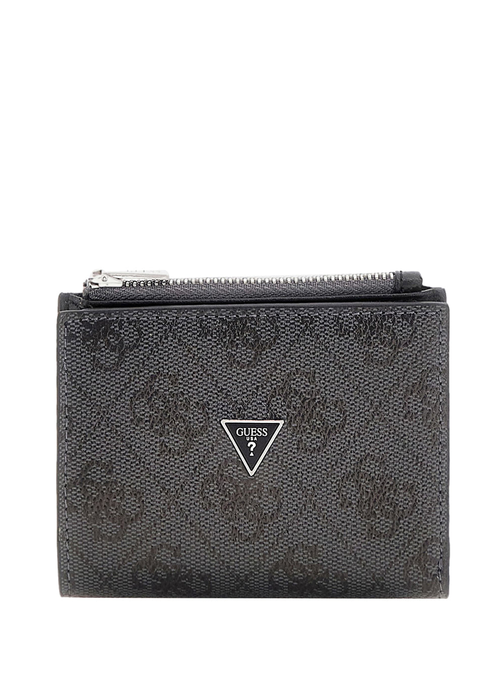 GUESS 2 USCITA Portafoglio Guess Milano Bifold Top Zip - Nero BLACK
