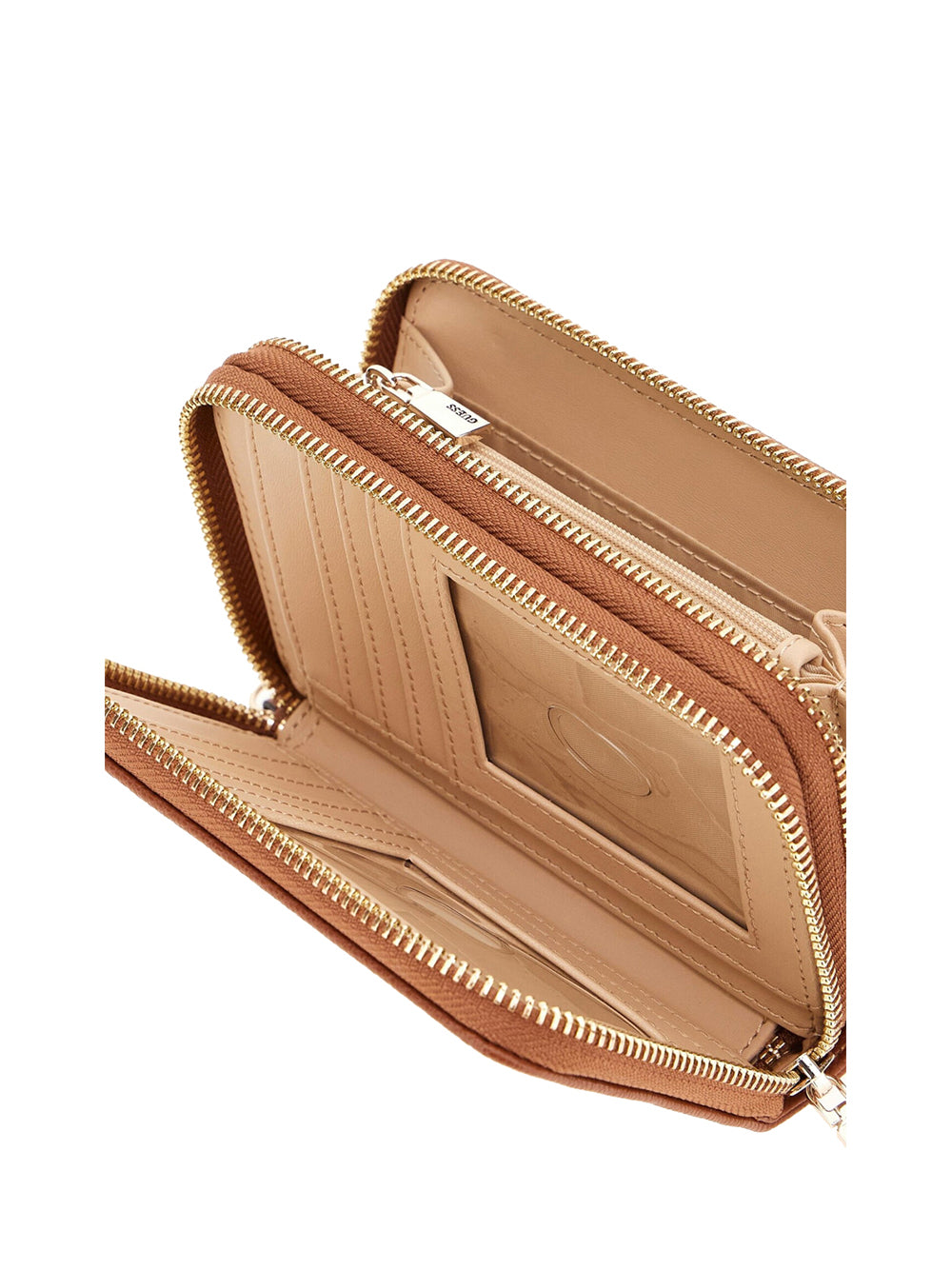 GUESS 2 USCITA Guess Portafoglio Donna Cognac - Marrone Cognac