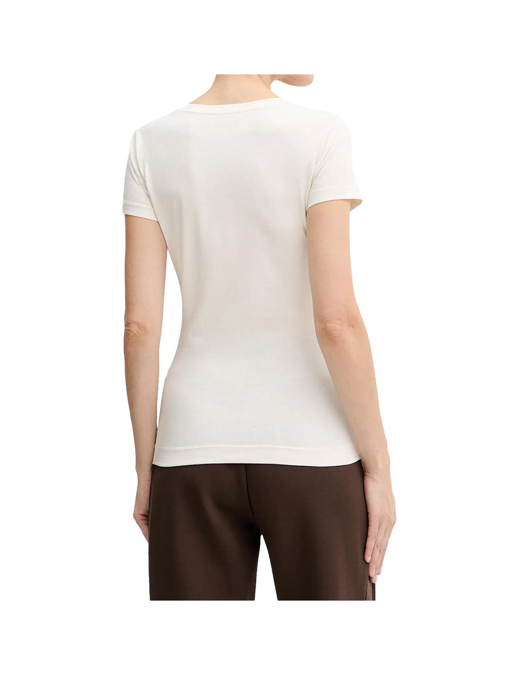 GUESS 2 USCITA T-Shirt Guess Ss Cn Leo Triangle T - Beige Beige