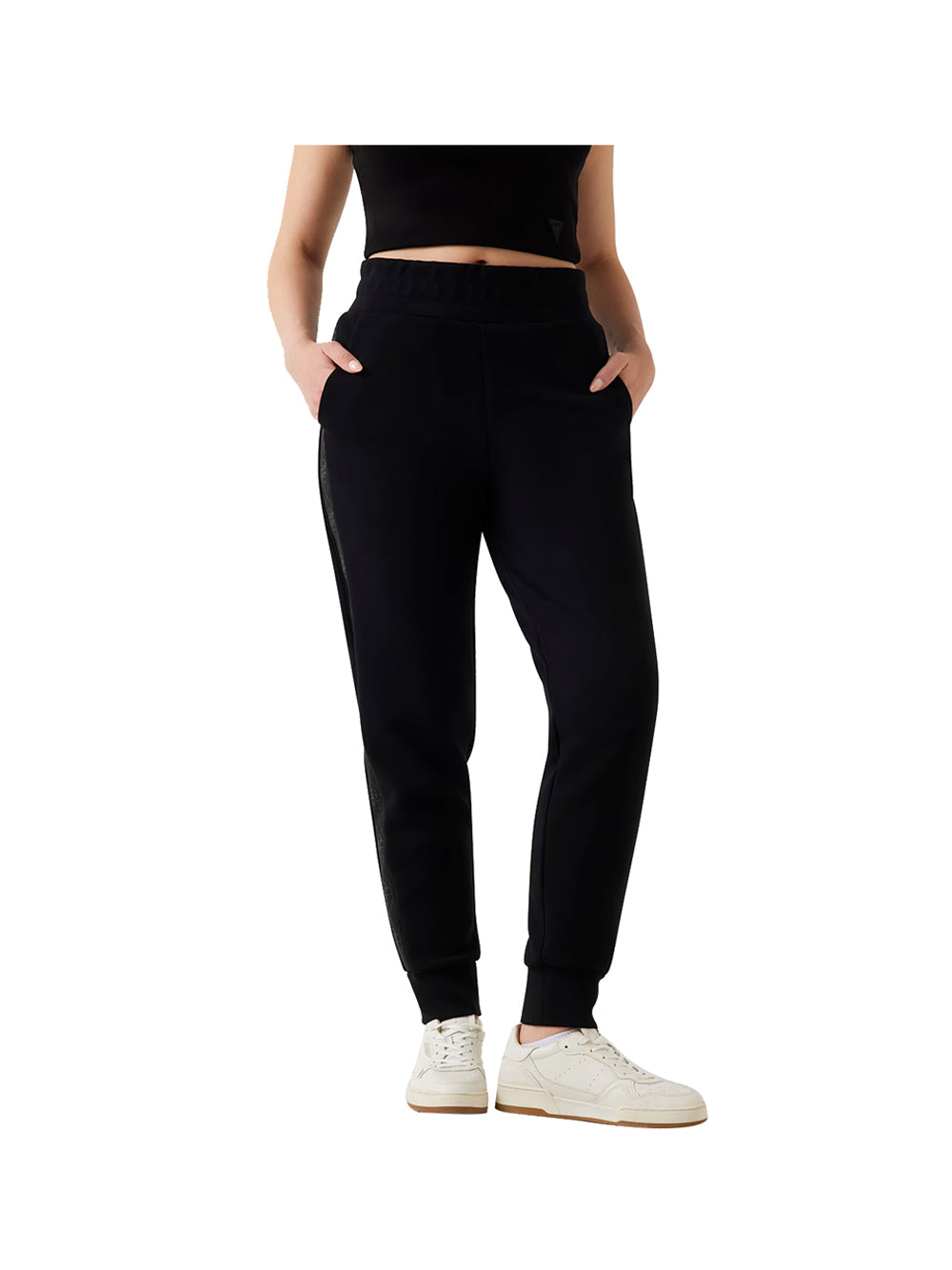 GUESS 2 USCITA Guess Pantalone New Victoire Scuba - Nero Nero