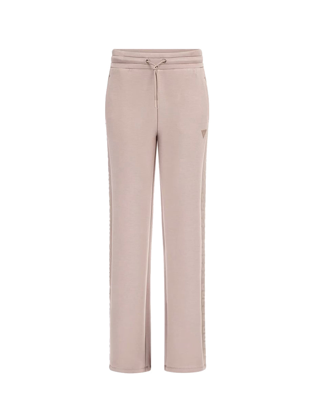 GUESS ATHLEISURE 2 USCITA Pantatuta Guess Brenda Scuba Logo Laterale - Cipria Posh taupe