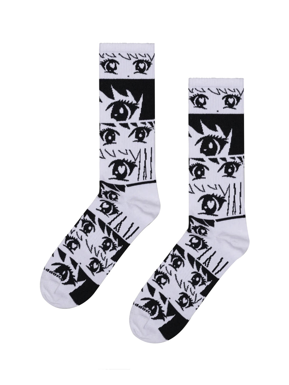 HAPPY SOCKS Happy Socks Anime Stripes Sneaker Sock - Bianco Bianco