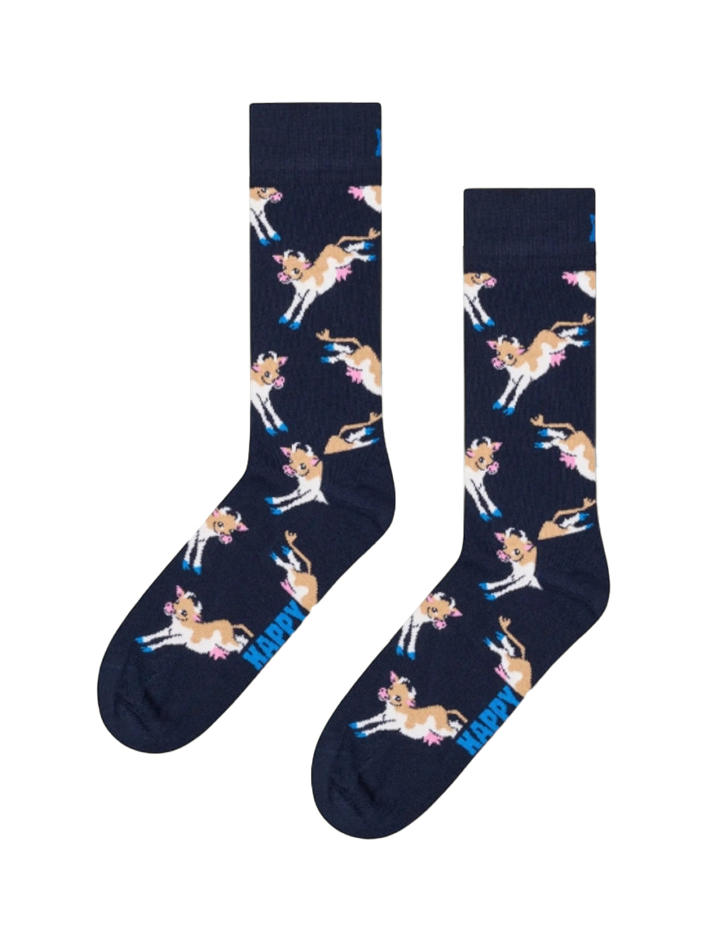 HAPPY SOCKS Happy Socks Cow Sock - Blu NAVY