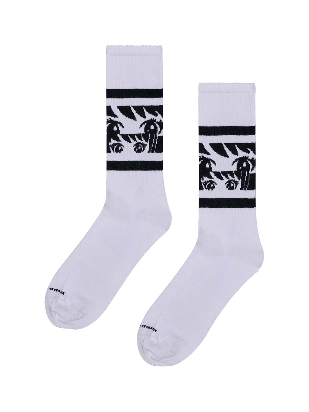 HAPPY SOCKS Calzini Happy Socks Anime Stripes Sneaker Sock - Bianco Bianco