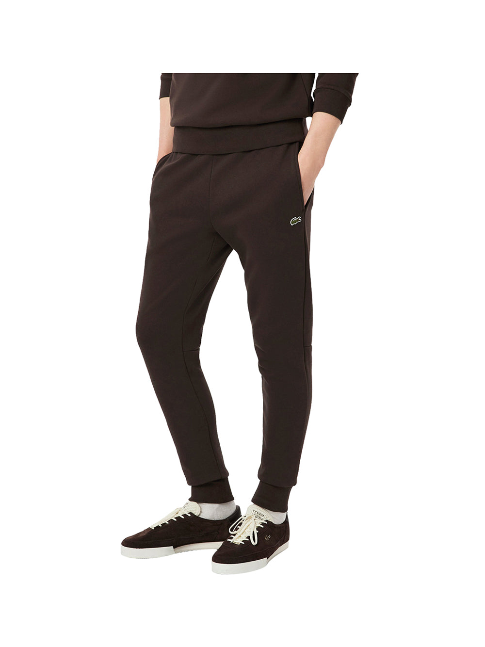 LACOSTE Lacoste Pantaloni della tuta slim fit Marrone Marrone