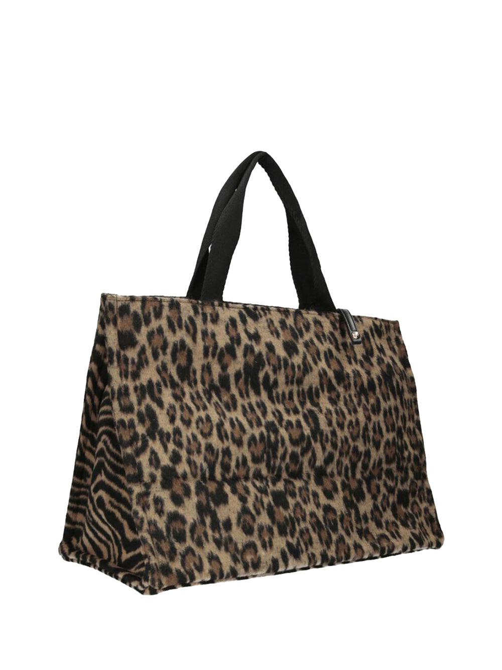 LIU JO SOFT1 Liu Jo Borsa a Mano Donna Animalier - Multicolore ANIMALIER