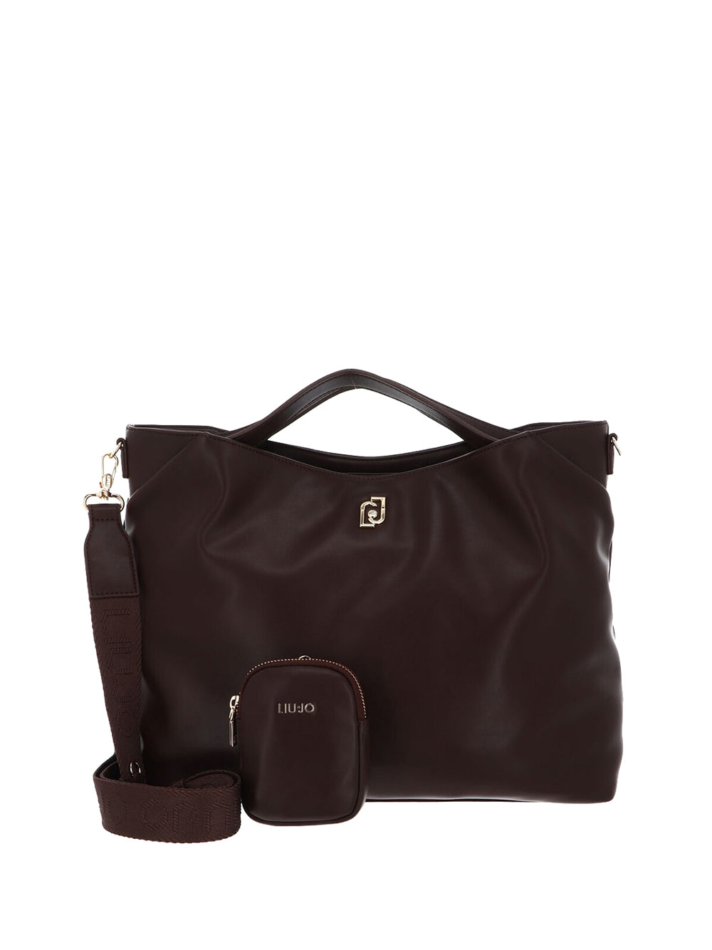 LIUJO ACCESSORI1 Liu Jo Borsa a Mano Donna Marrone Marrone