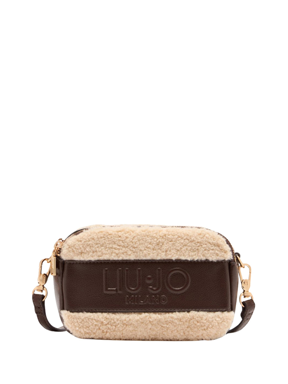 LIUJO ACCESSORI1 Liu Jo Borsa a Tracolla Donna Marrone/beige - Multicolore Marrone/beige