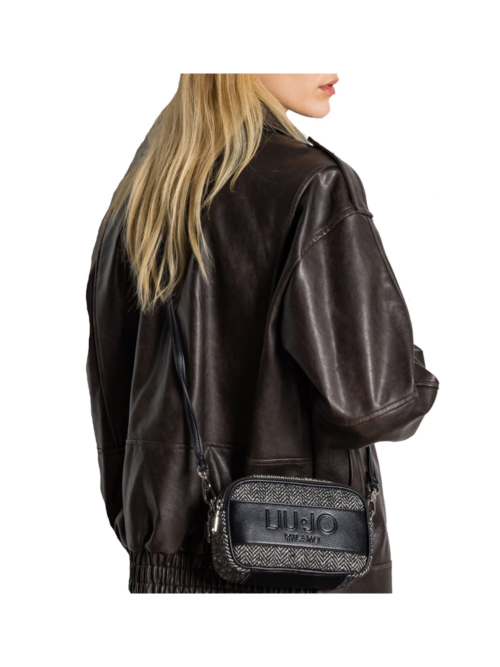 LIUJO ACCESSORI1 Liu Jo Borsa a Tracolla Donna Nero Nero