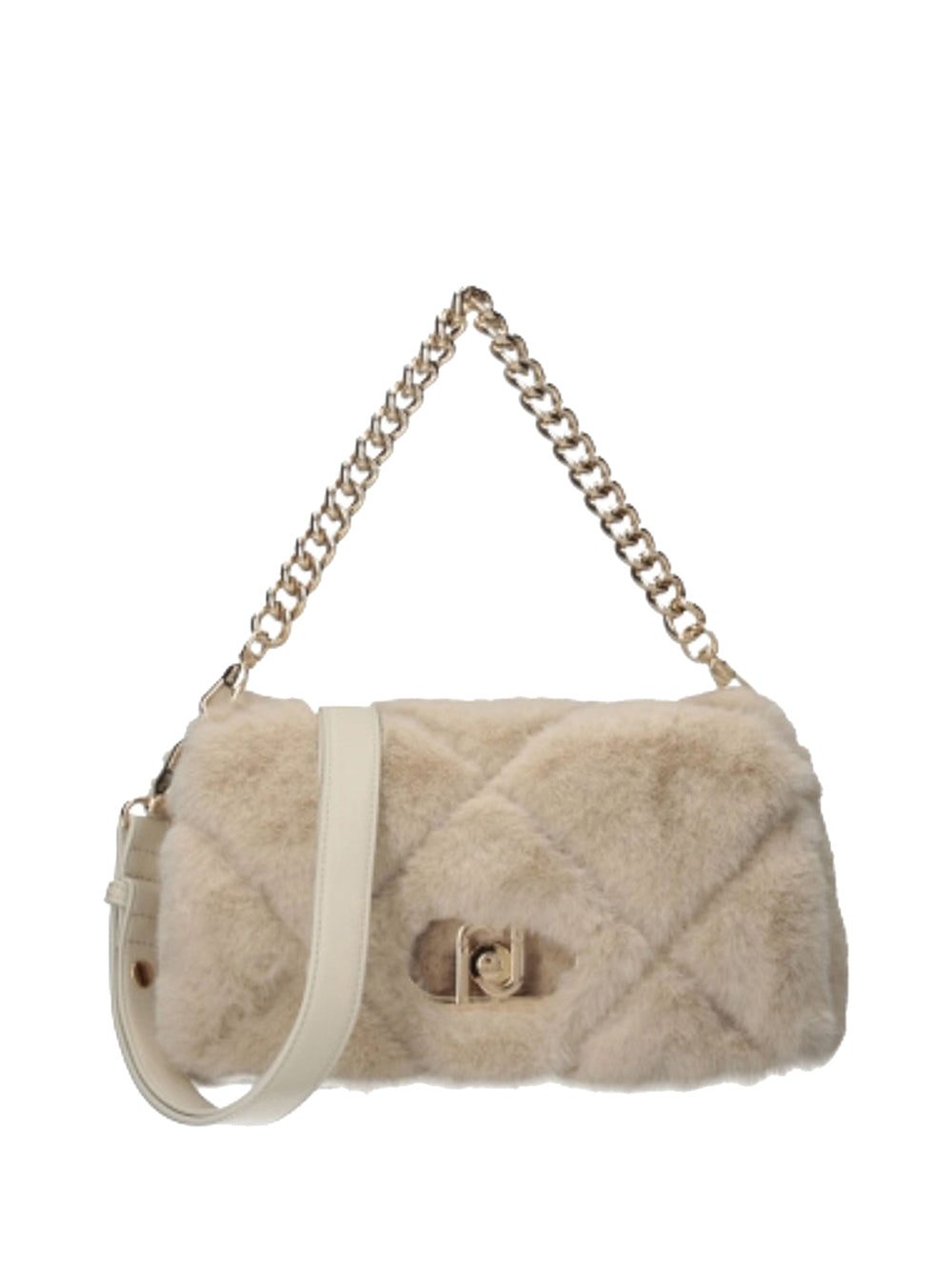 LIUJO ACCESSORI1 Liu Jo Borsa a Tracolla Donna Panna - Bianco Panna