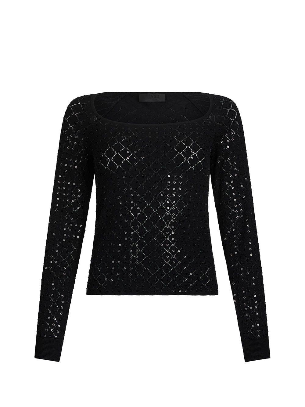 LIU.JO BLACK Maglia Liu Jo Con Paillettes - Nero Nero