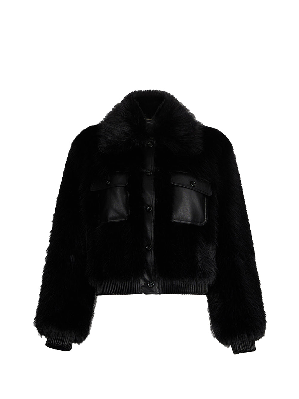 LIU.JO BLACK Giubbotto Liu Jo In Pelliccia Sintetica - Nero Nero