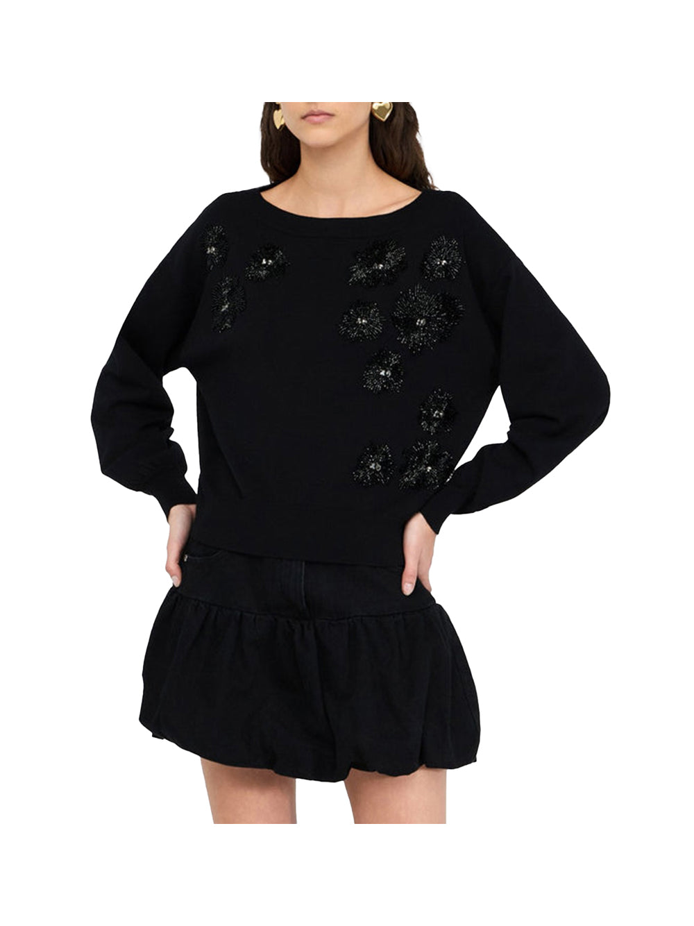 LIU.JO BLACK Maglia Chiusa M/L Liu Jo - Nero Nero