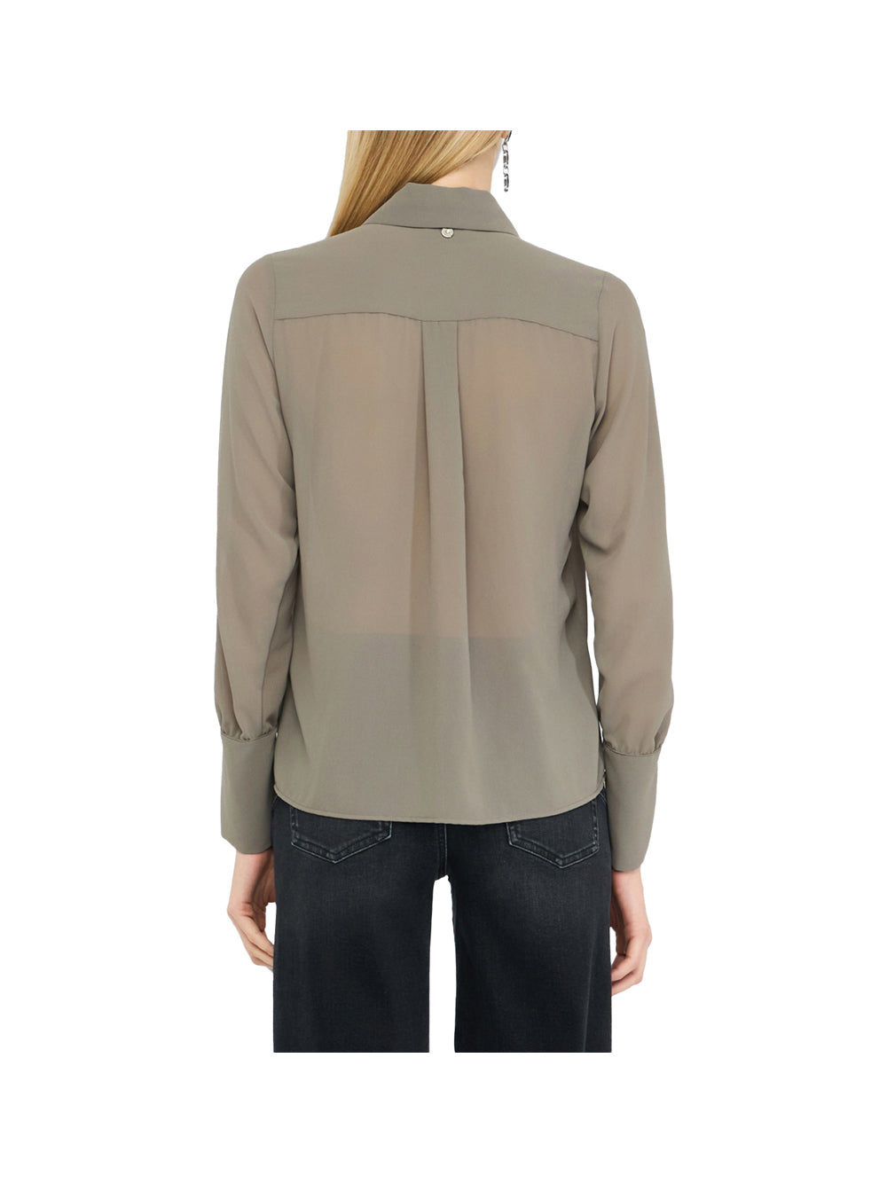 LIU.JO BLACK Camicia Liu Jo Con Perle - Verde Verde