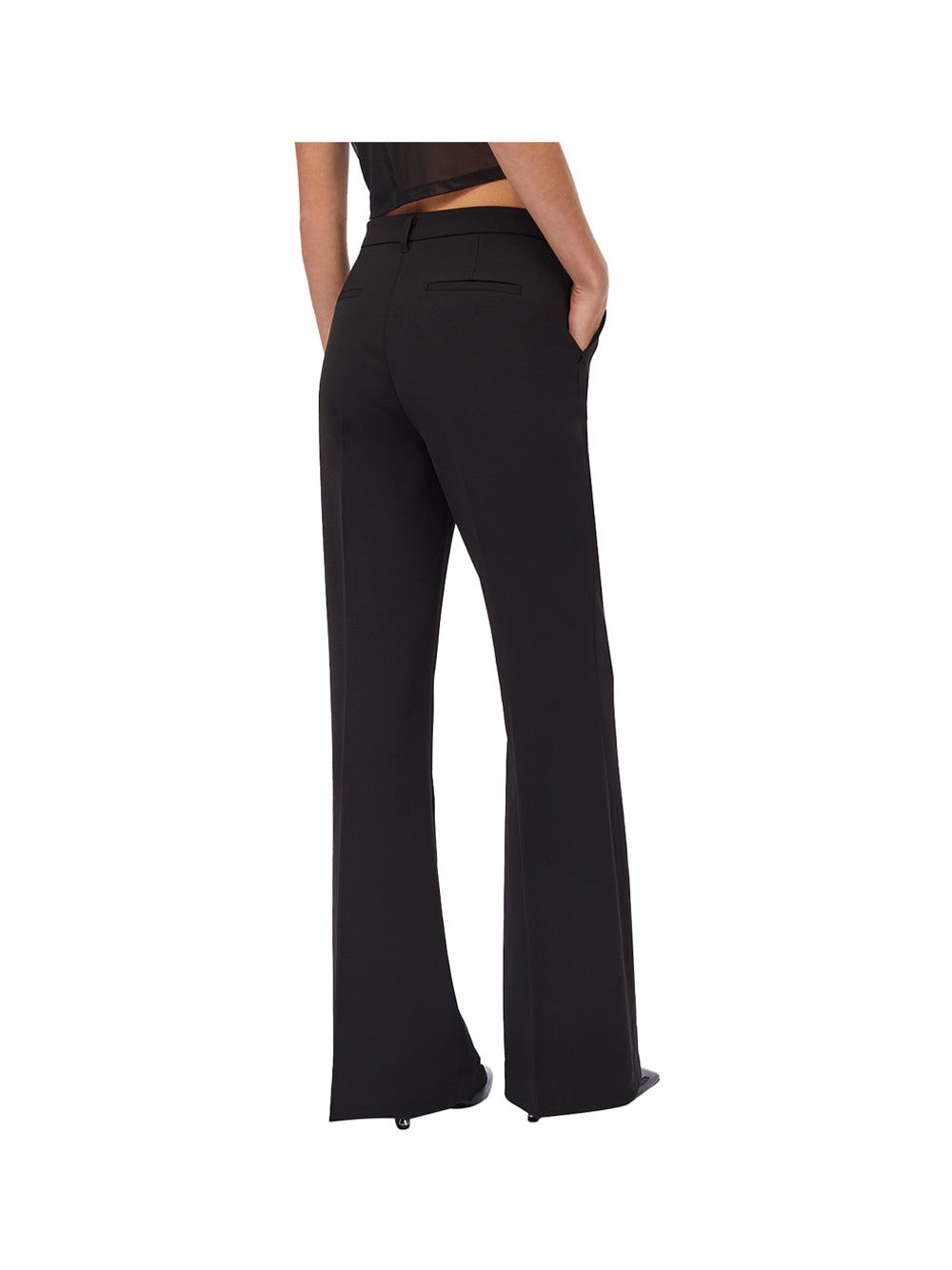 LIU.JO BLACK Pantaloni Liu Jo Flare In Cady - Nero Nero