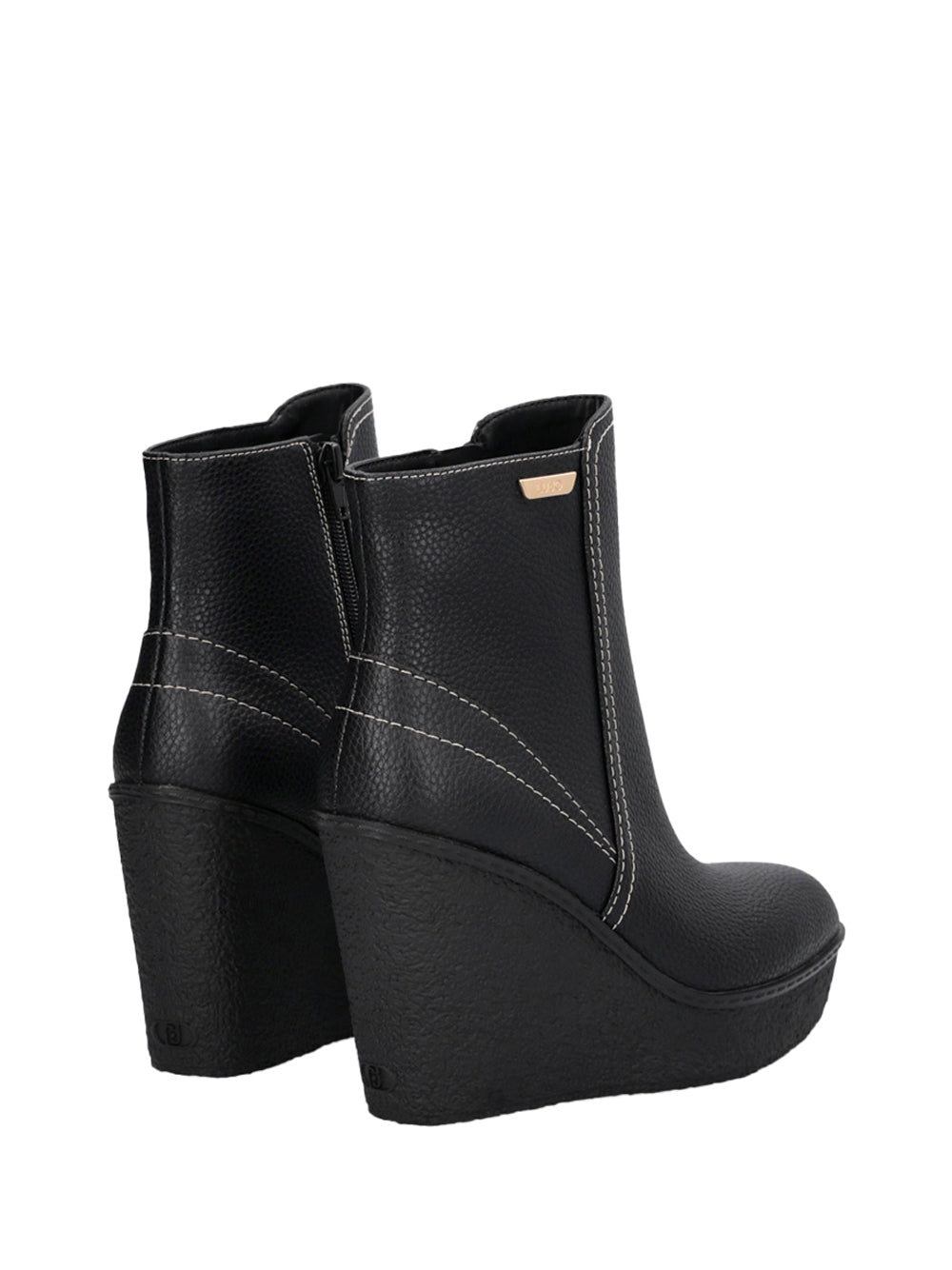 LIUJO CALZ. DRESS 2USCITA Stivaletti Rania 03 Liu Jo In Pelle Con Zeppa - Nero Nero