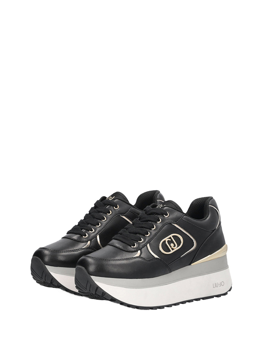 LIUJO CALZATURE SPORT Liu Jo Sneakers Maxi Wonder Plus 01 Nero Nero