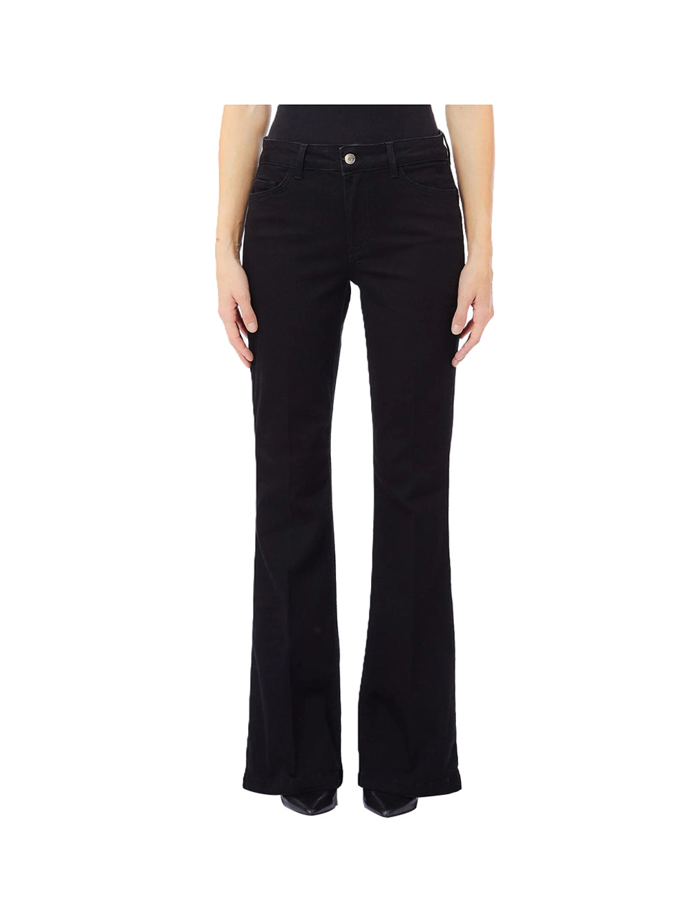 LIUJO DENIM Liu Jo Ecs B.Up Parfait Beat Reg Jeans Donna Nero Nero