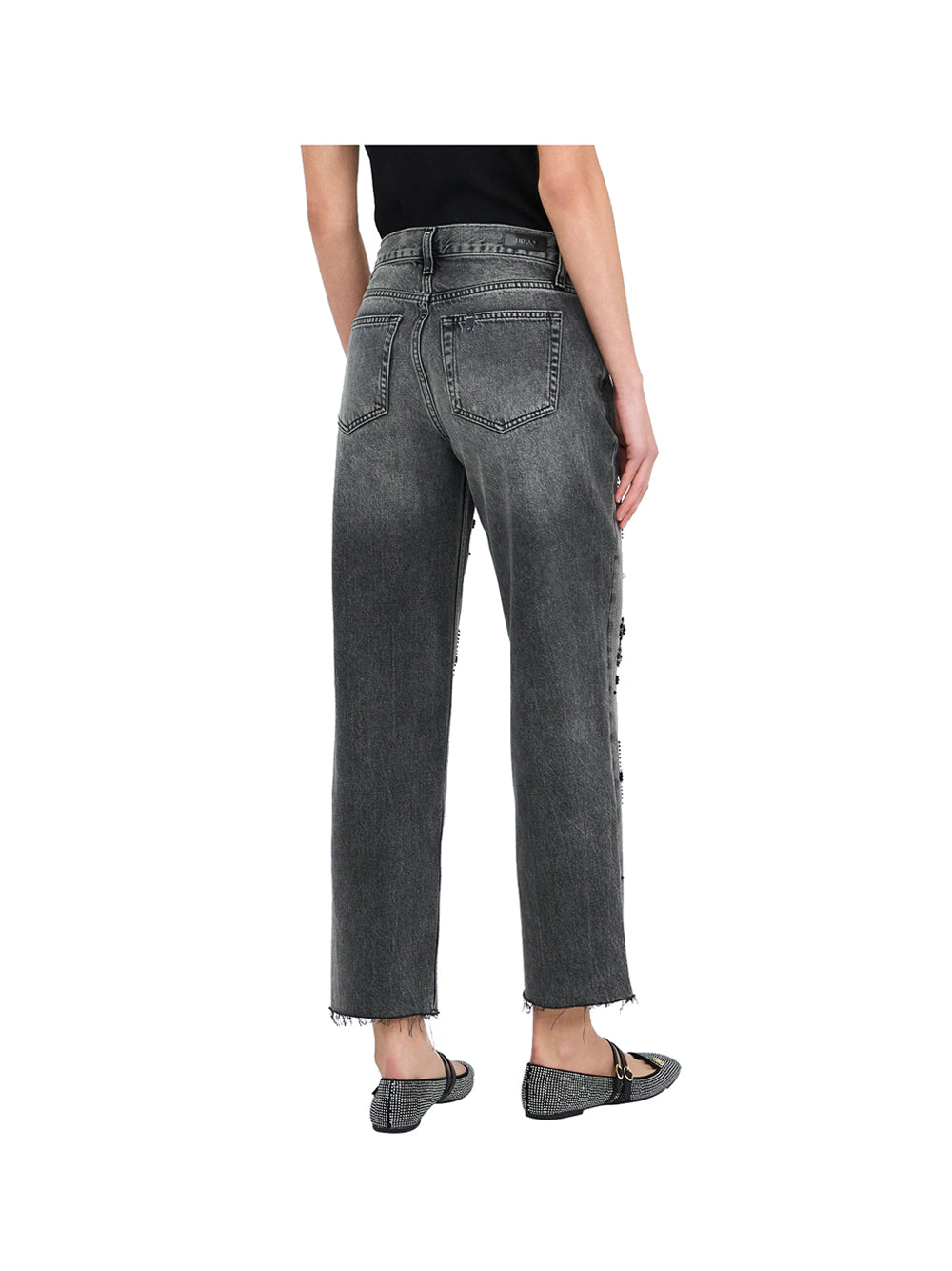 LIUJO DENIM Liu Jo Jeans Donna Grigio Grigio