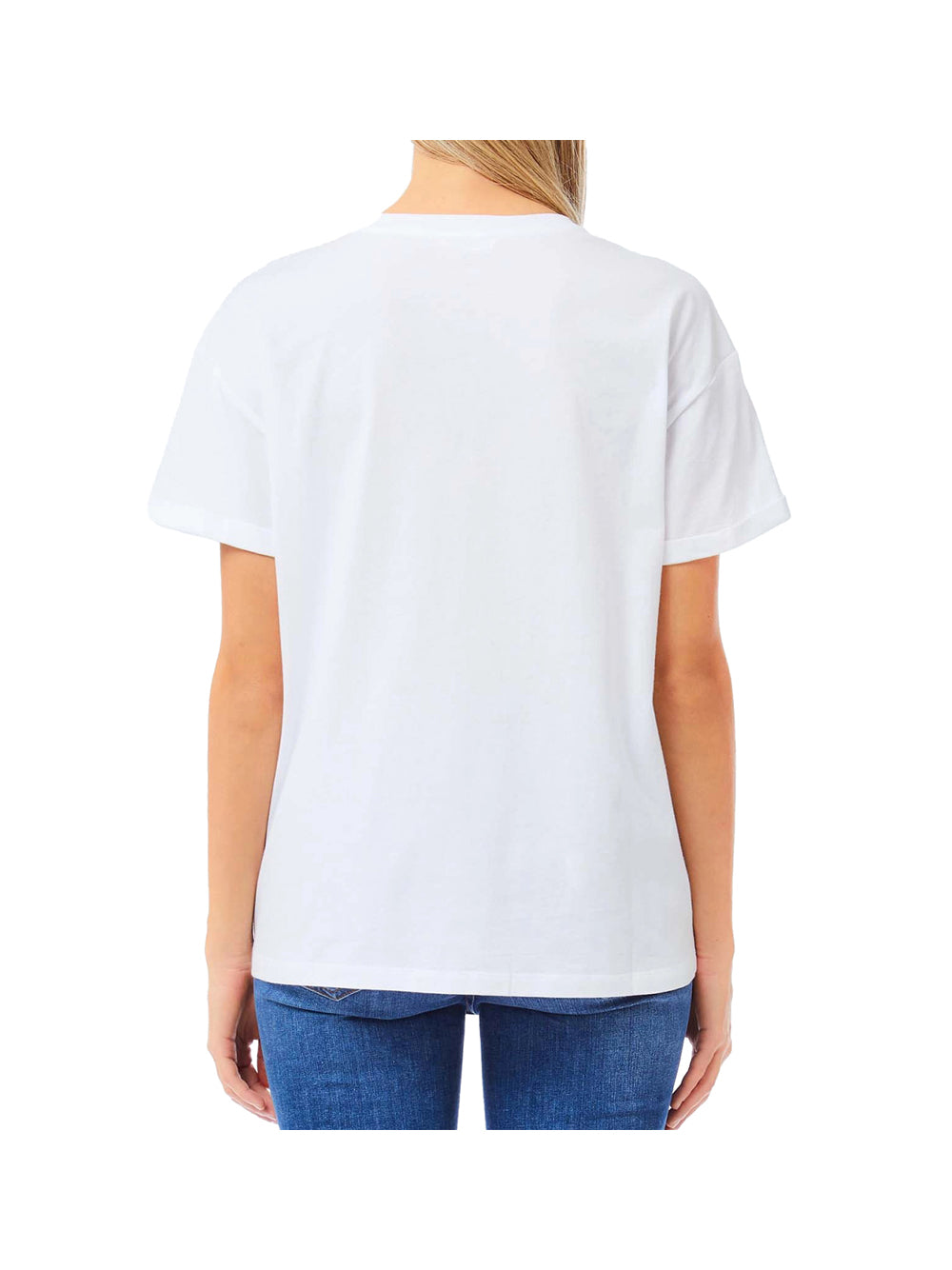 LIUJO DENIM Liu Jo T-Shirt Donna Bianco Bianco