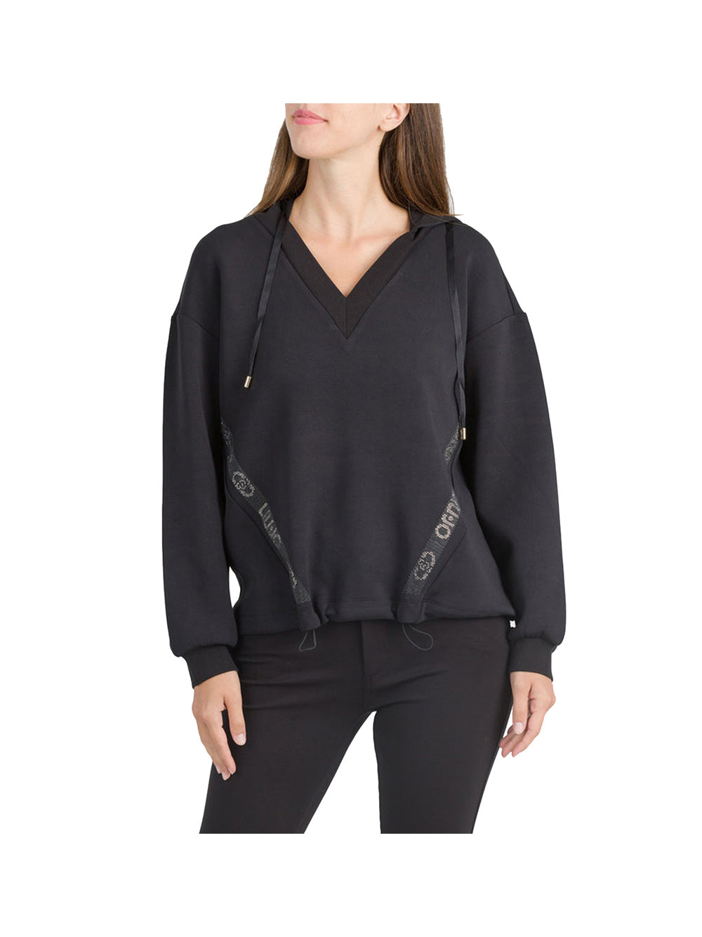 LIUJO SPORT Liu Jo Felpa Donna Nero Nero