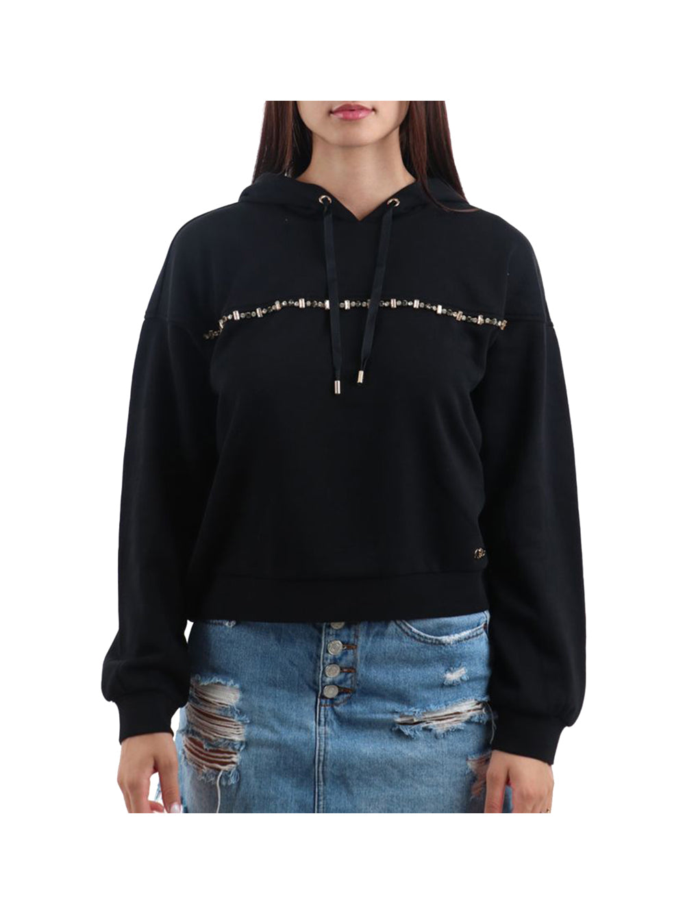 LIUJO SPORT Liu Jo Felpa Donna Nero Nero