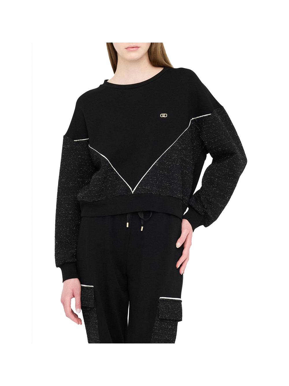 LIUJO SPORT Liu Jo Felpa Donna Nero Nero
