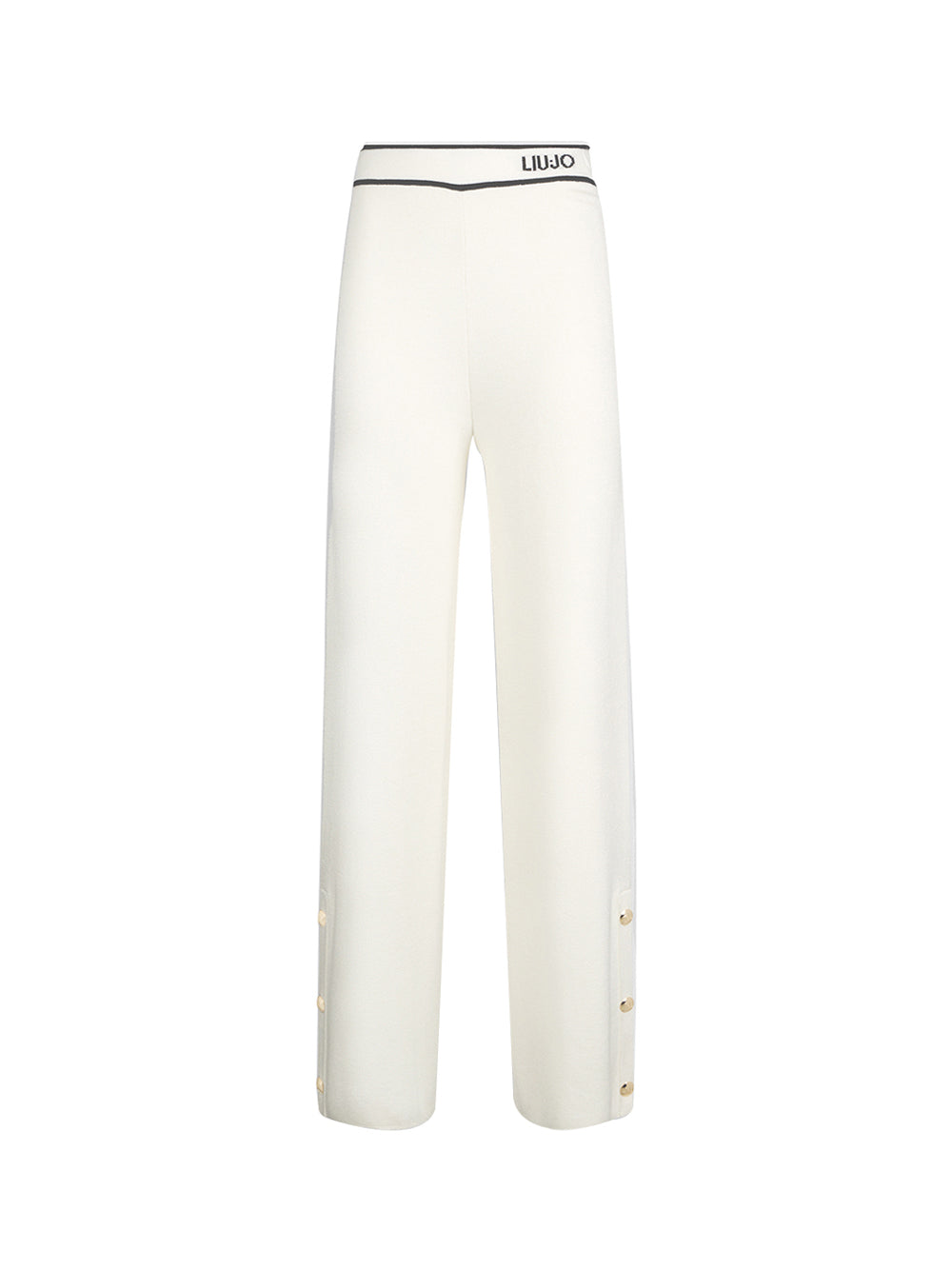 LIUJO SPORT Liu Jo Pantatuta Donna B.co Latte/nero - Bianco B.Co Latte/Nero