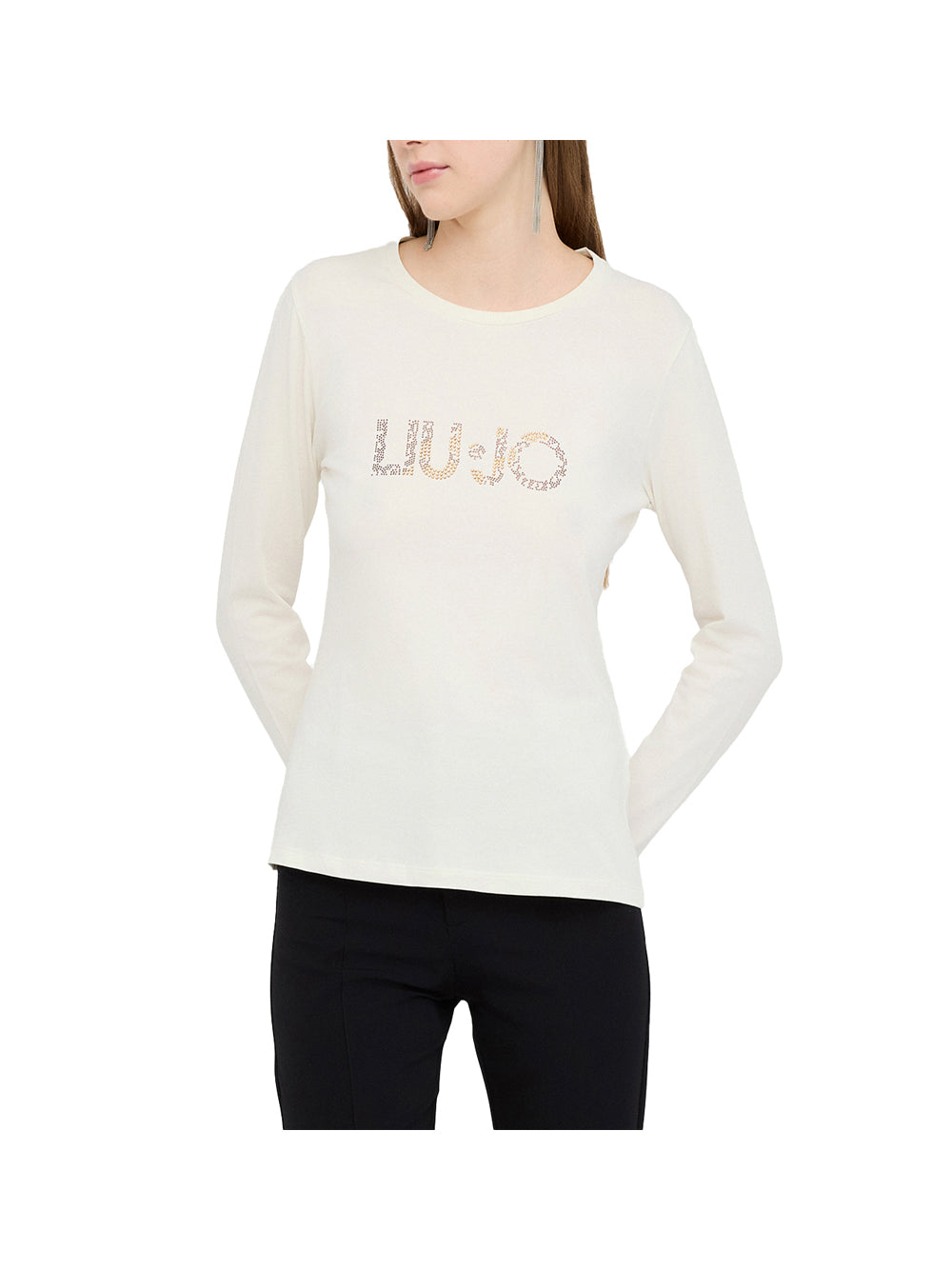 LIUJO SPORT T-shirt Liu Jo Better Bianco Latte Bianco Latte Macula