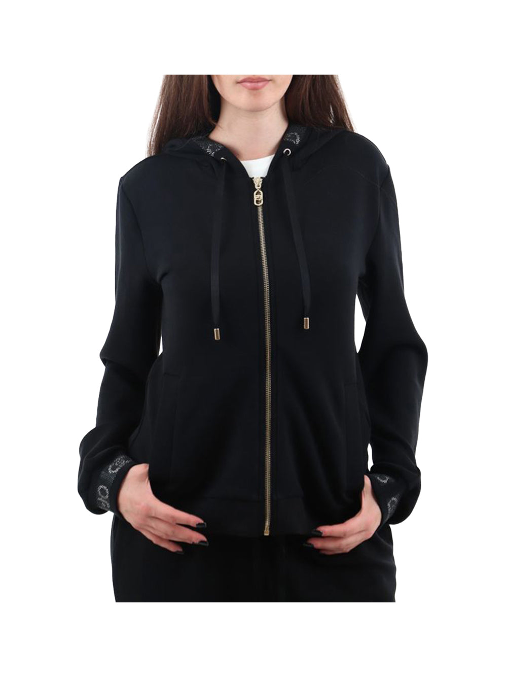 LIUJO SPORT Liu Jo Felpa TF5302 J4616 Nero Nero