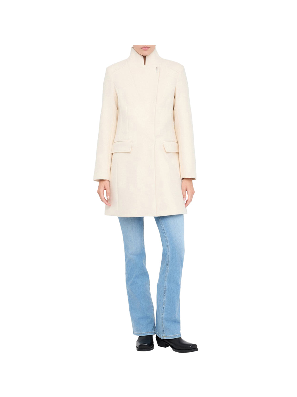 LIU.JO WHITE Liu Jo Cappotto Donna Avorio Avorio