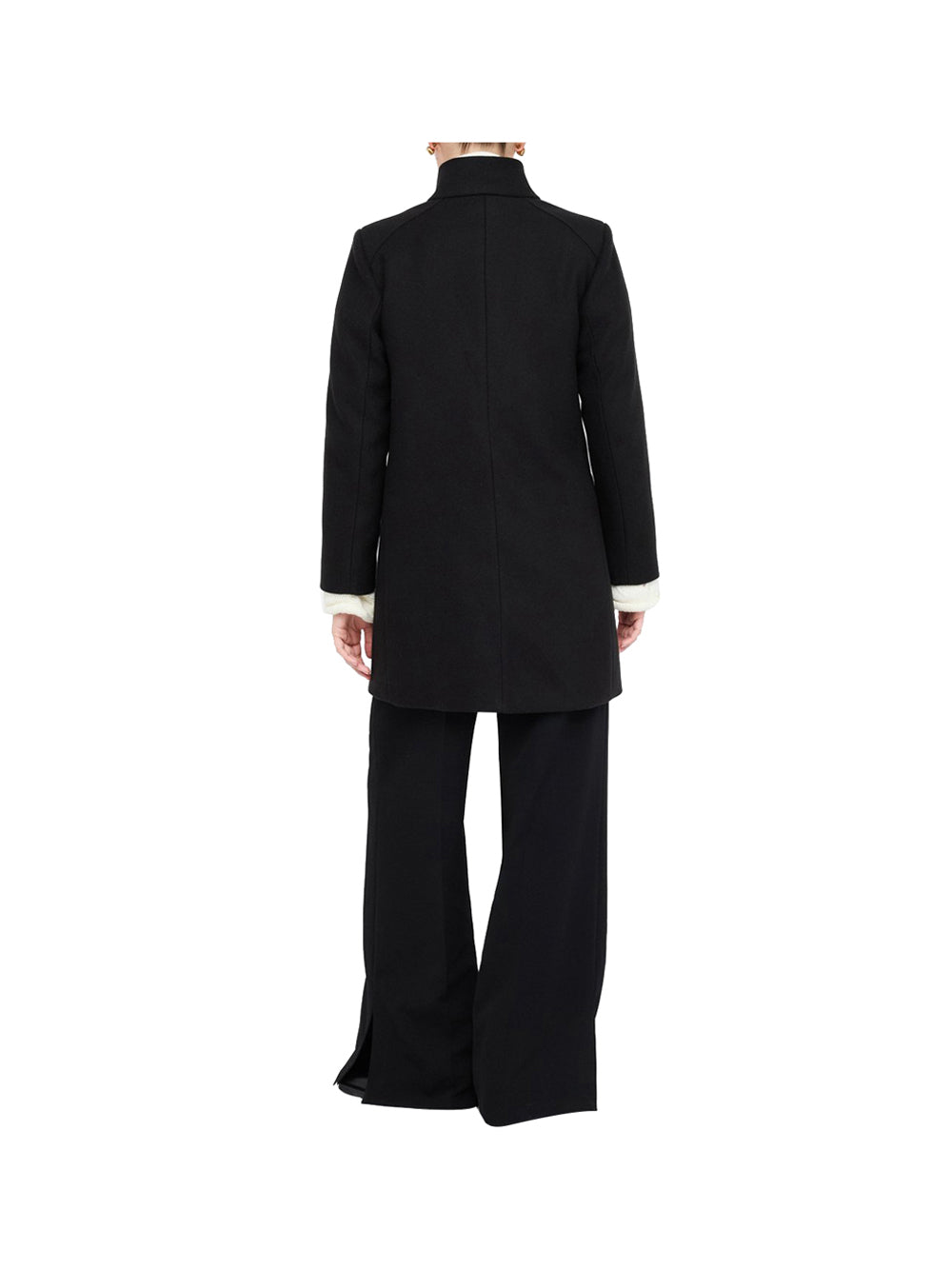 LIU.JO WHITE Liu Jo Cappotto Donna Nero Nero