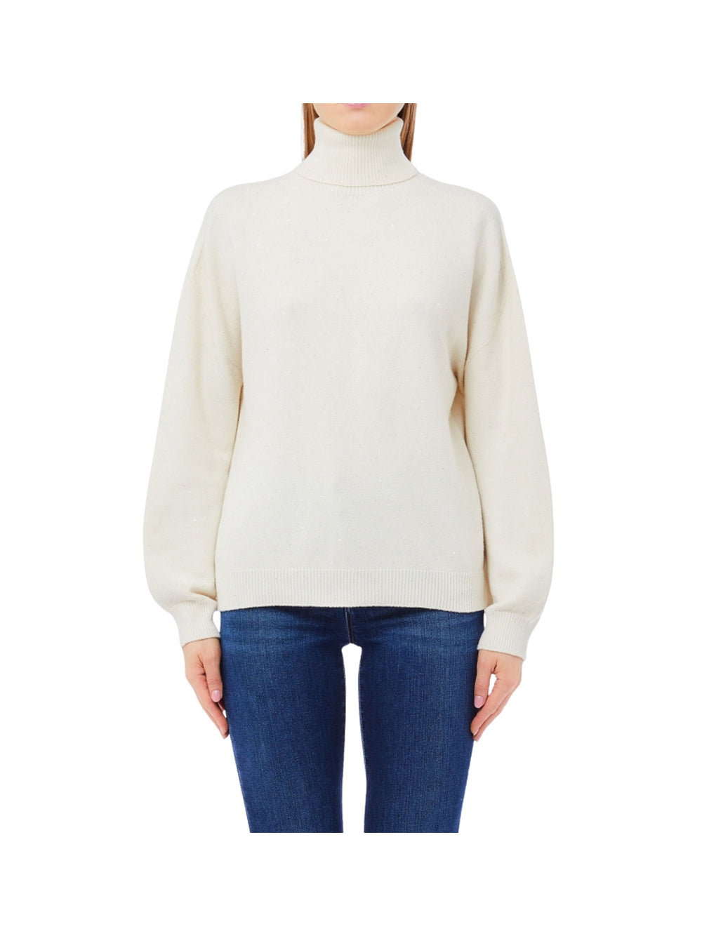LIU.JO WHITE Liu Jo Maglia Donna - Bianco Bianco Lana