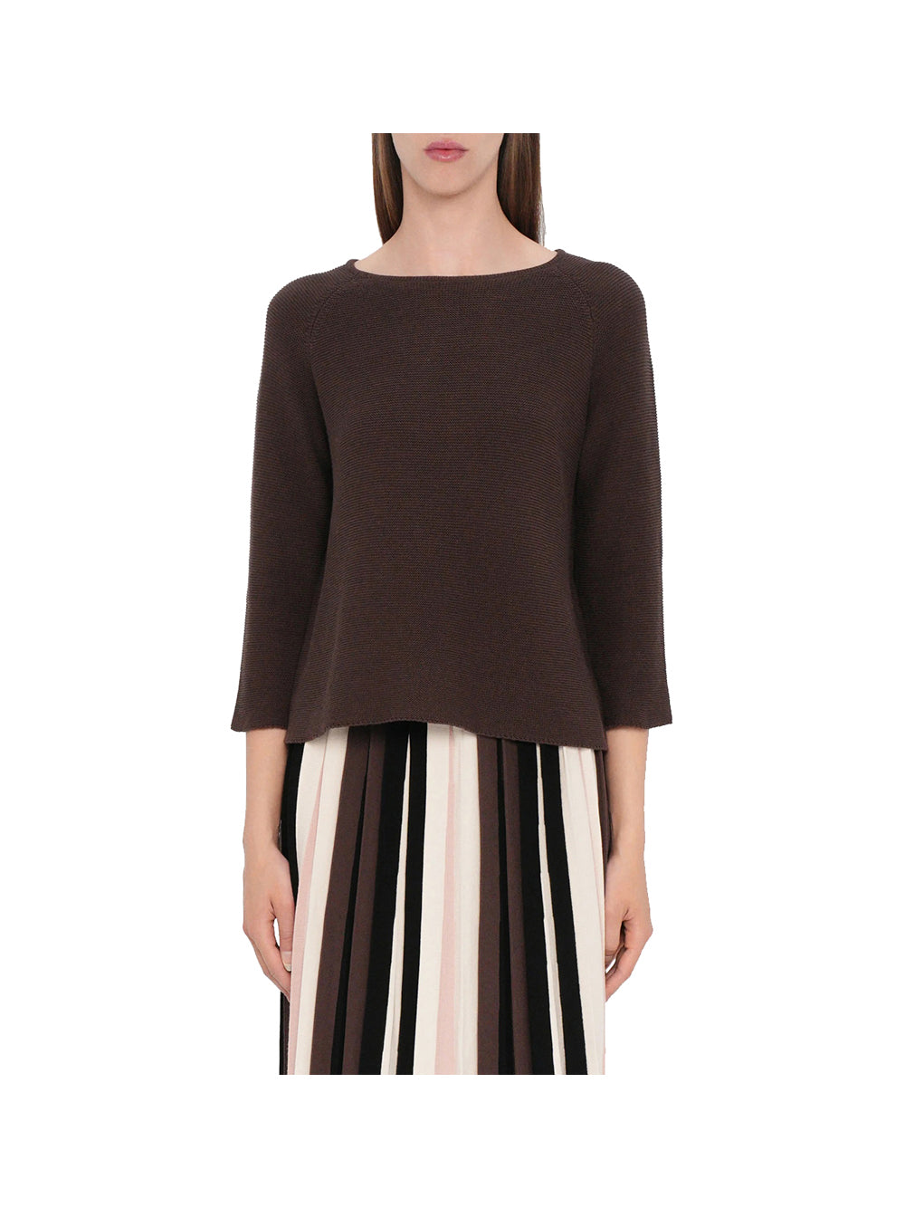 MAXMARA WEEKEND 1USCITA Max Mara Weekend Maglia Addotto Donna - Cioccolato Cioccolato