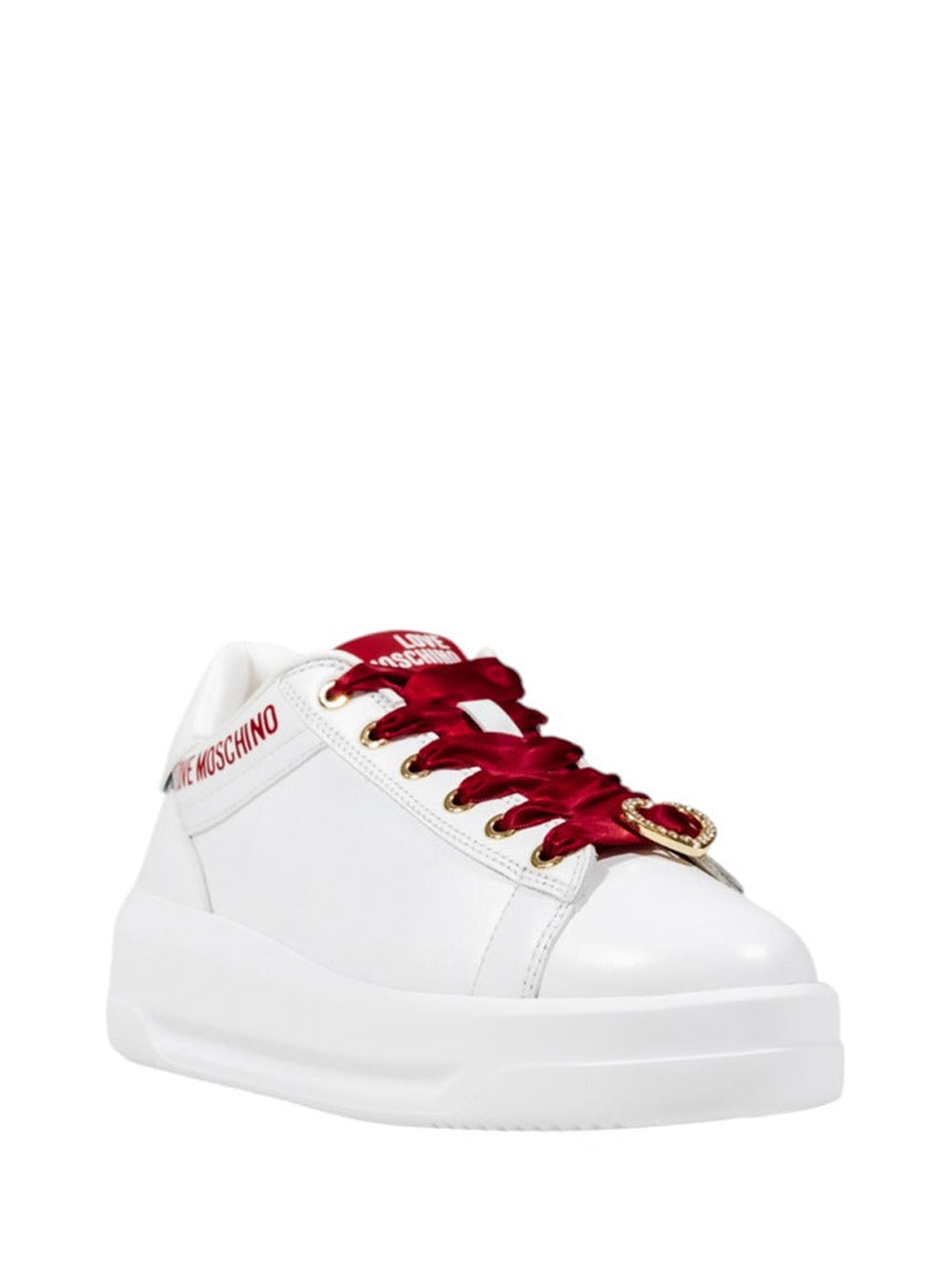 MOSCHINO CALZATURE PRE Moschino Sneakers Donna Bianco Bianco
