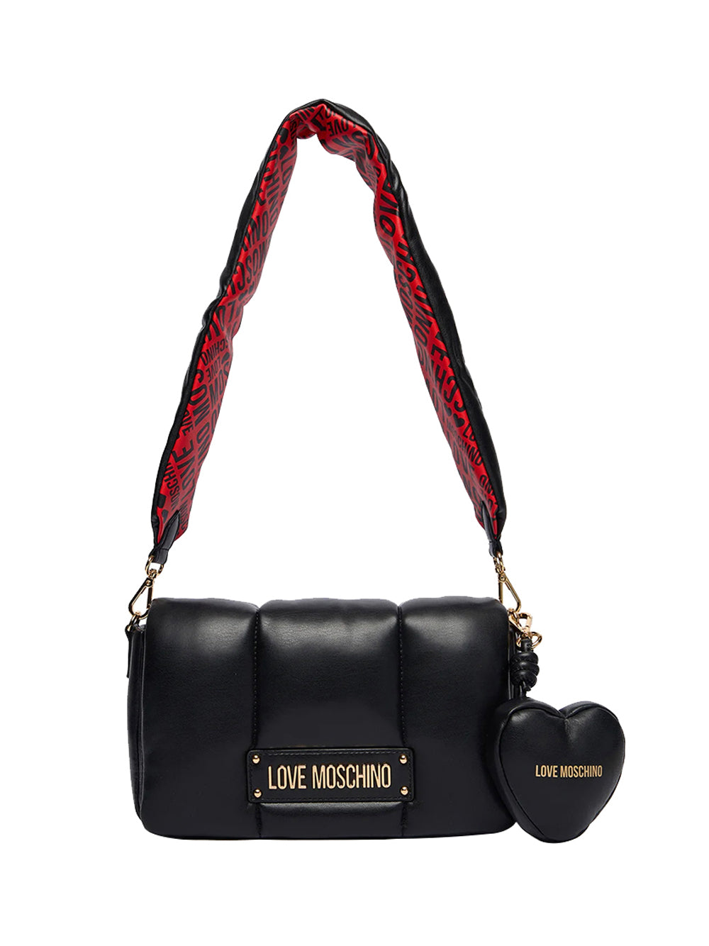 MOSCHINO COLLECTION Borsa a Tracolla Moschino - Nero/Rosso Nero/rosso