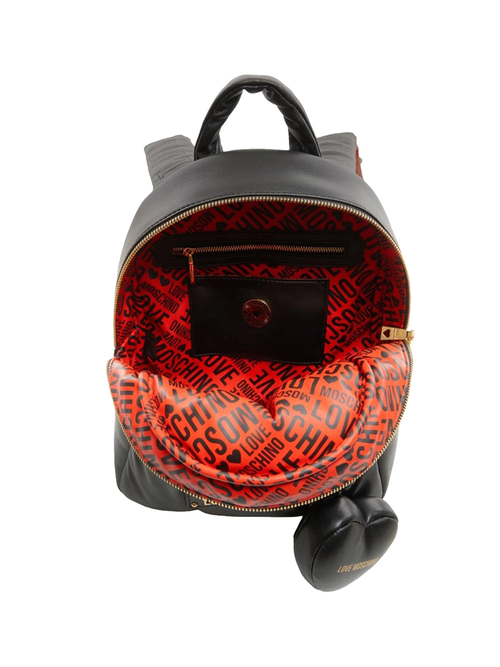 MOSCHINO COLLECTION Zaino Donna Moschino - Nero/Rosso Nero/rosso