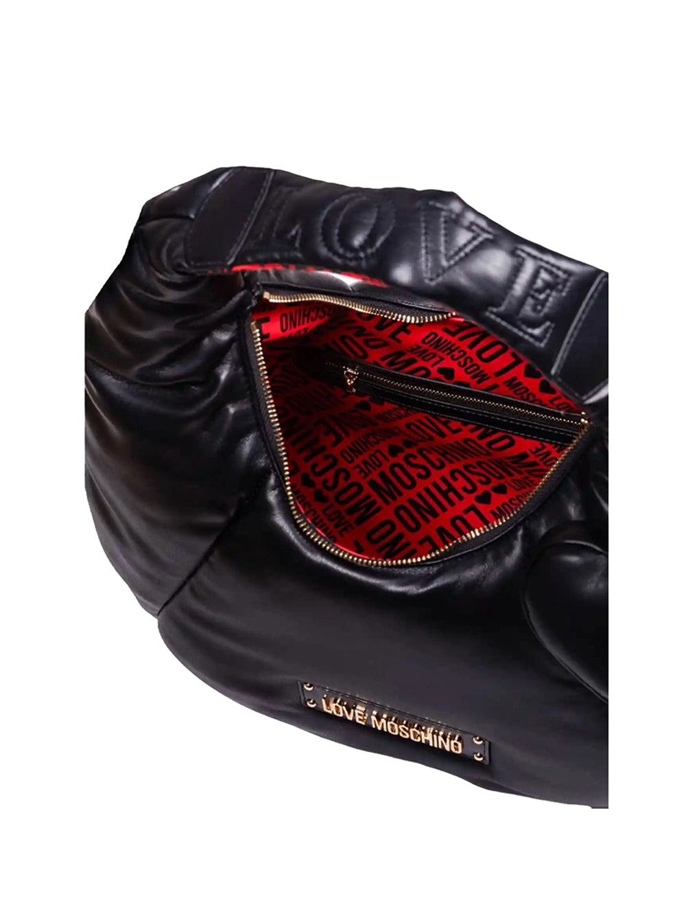 MOSCHINO COLLECTION Borsa a Spalla Moschino - Nero/Rosso Nero/rosso