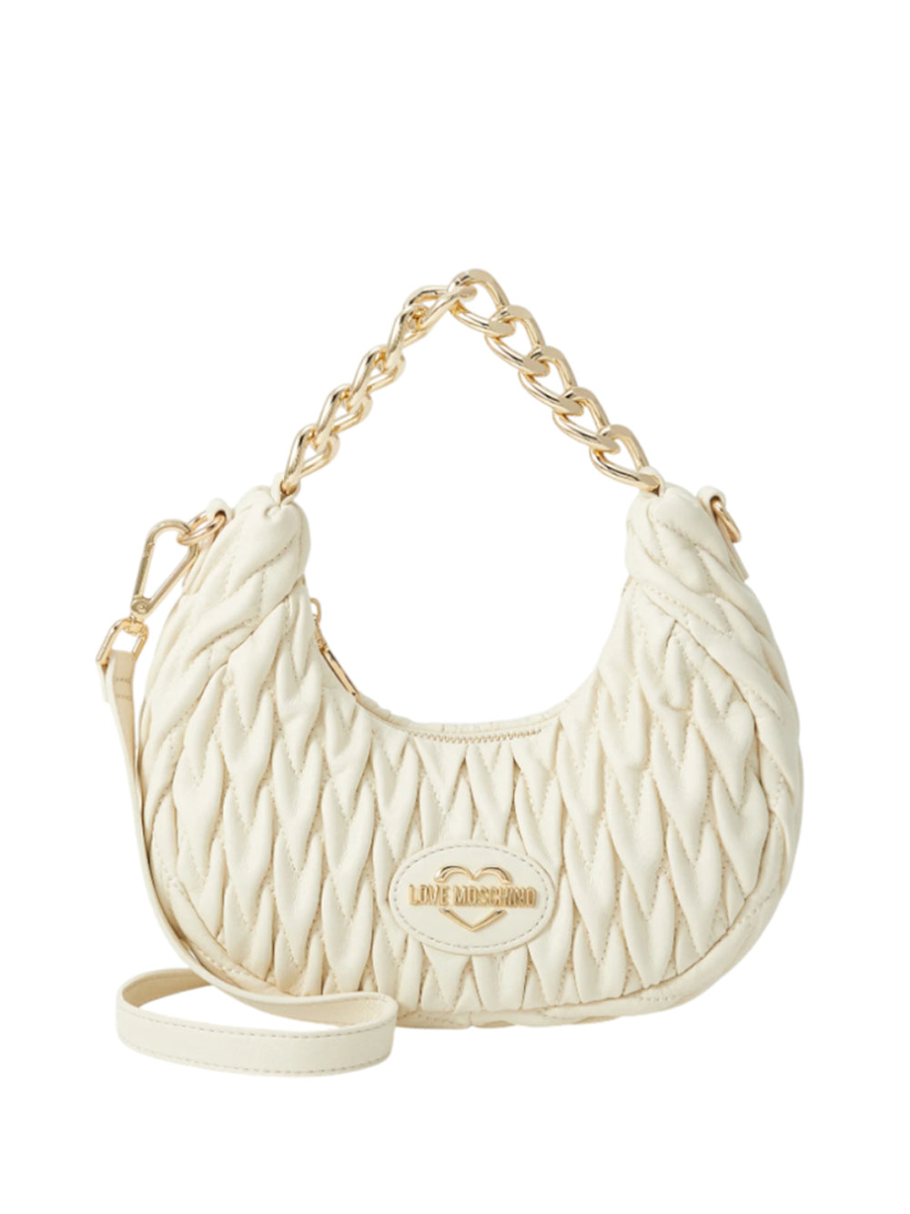 MOSCHINO PRECOLLECTION Moschino Borsa a Spalla - Avorio Avorio