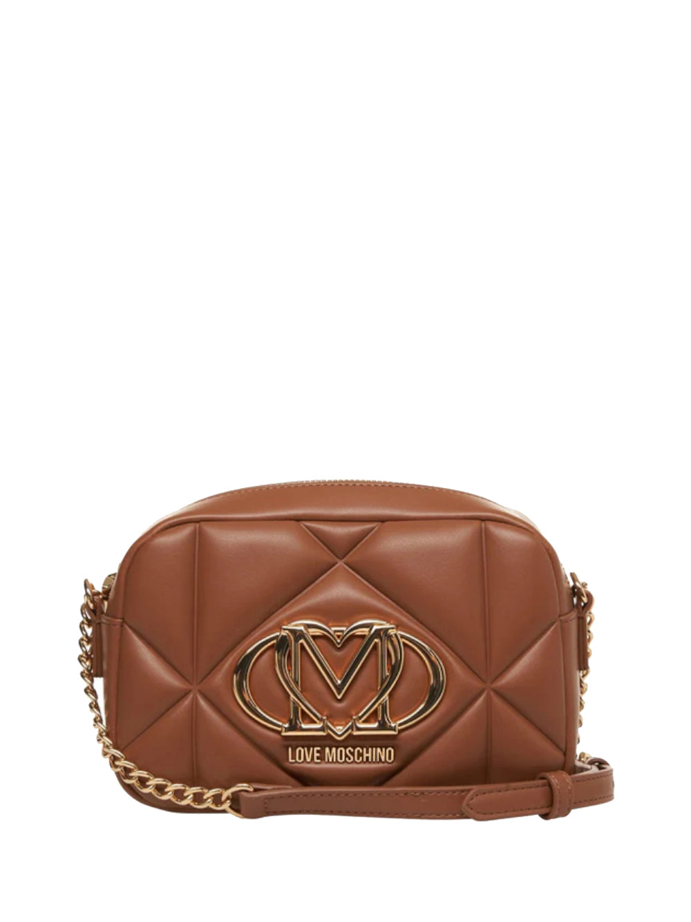 MOSCHINO PRECOLLECTION Moschino Borsa a Tracolla - Castagna Castagna