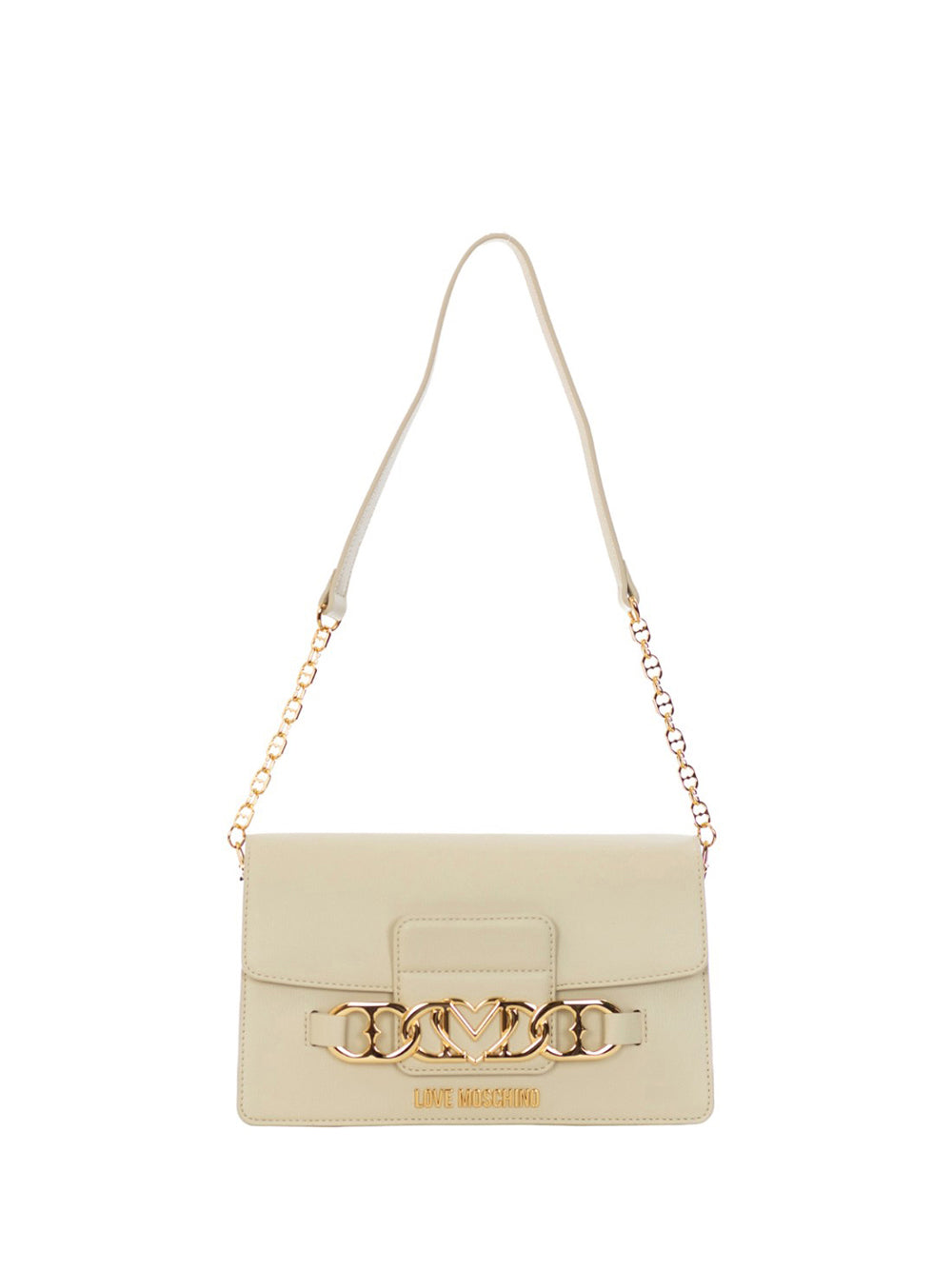 MOSCHINO PRECOLLECTION Moschino Borsa a Spalla Donna Avorio Avorio