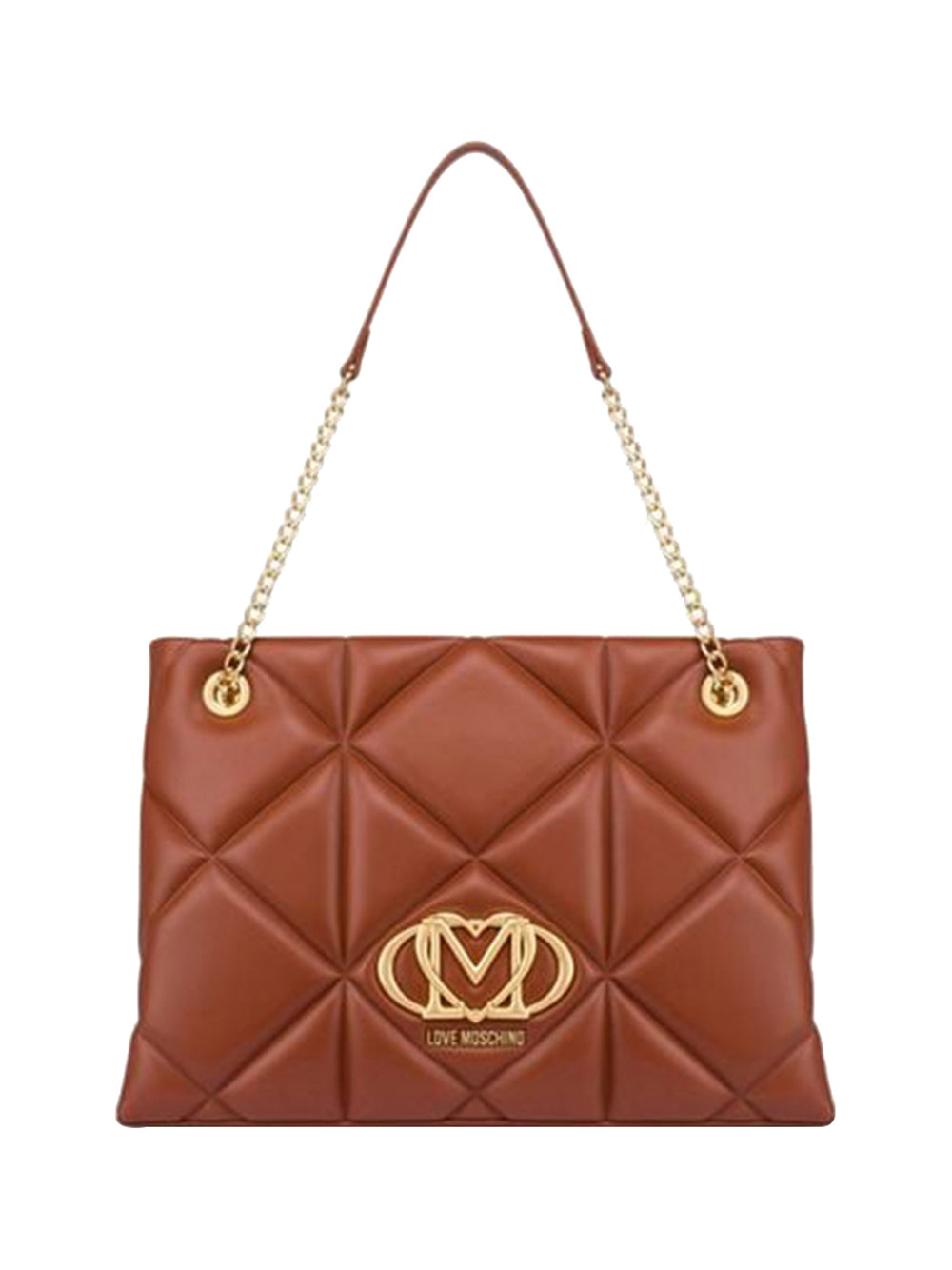 MOSCHINO PRECOLLECTION Moschino Borsa a Spalla Donna Castagna - Marrone Castagna