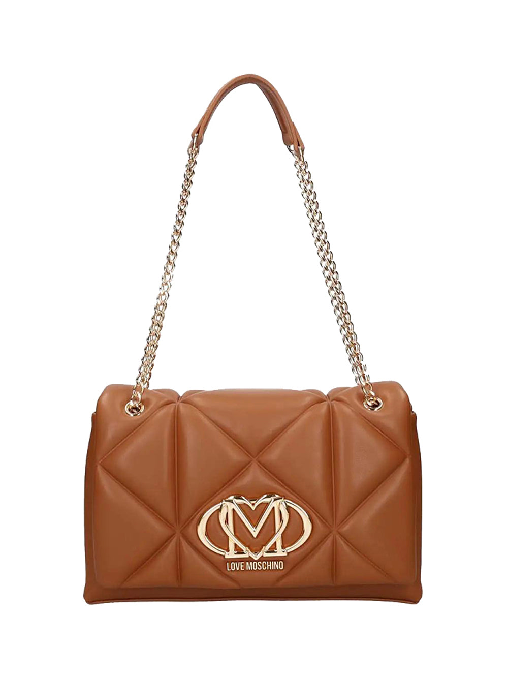 MOSCHINO PRECOLLECTION Moschino Borsa a Spalla Donna Castagna - Marrone Castagna
